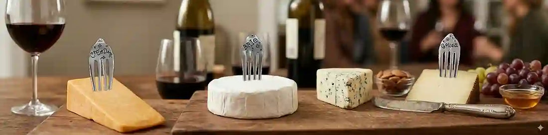 Cheese markers in various cheeses.