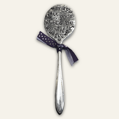 vintage garden marker – hand-stamped – eco friendly plant label