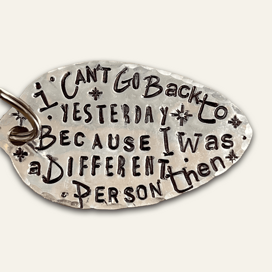 silver-plated spoon ring – hand-stamped – basil parsley thyme oregano rosemary – var1 – var2