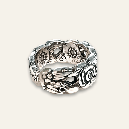 Floral Spoon Ring