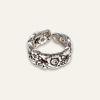 Floral Spoon Ring