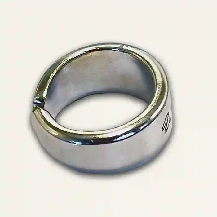 United Airlines repurposed vintage flatware close-up of stamped pattern