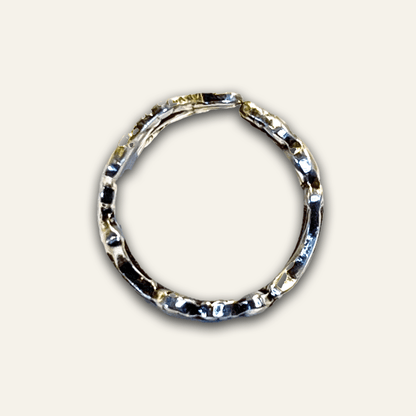 Lady With A Fan - Swedish Spoon Ring