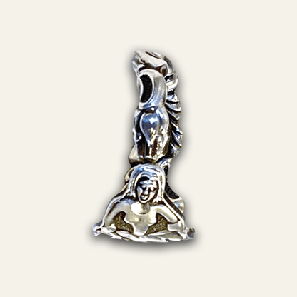 Lady With A Fan - Swedish Spoon Ring