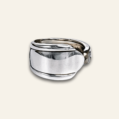 vintage spoon ring – floral spoon ring