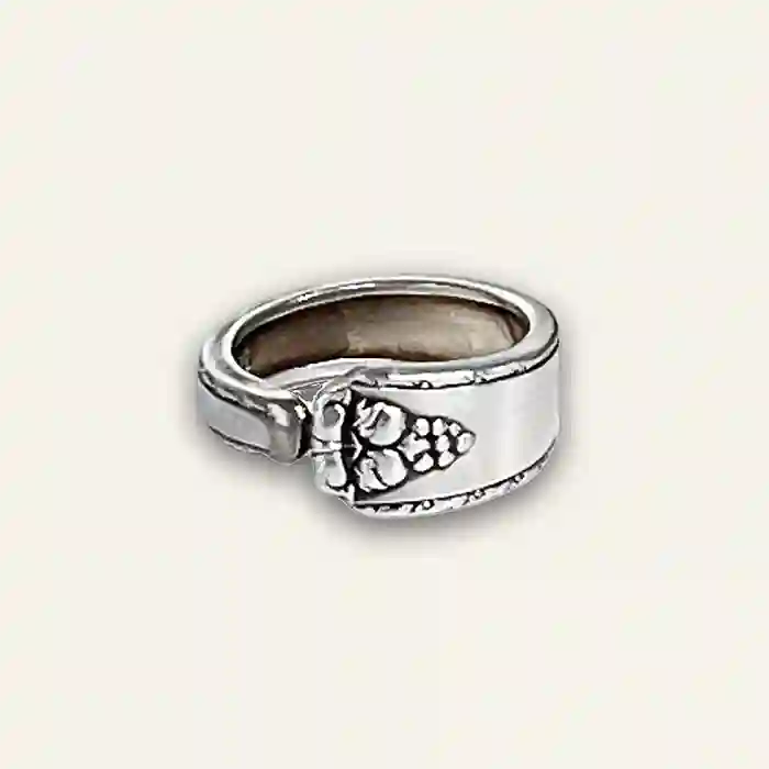 Vintage spoon jewelry piece with timeless charm