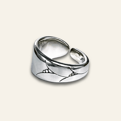 Minimalist Silverplate Spoon Ring