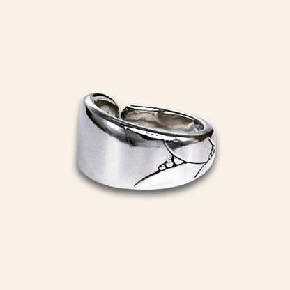 Minimalist Silverplate Spoon Ring