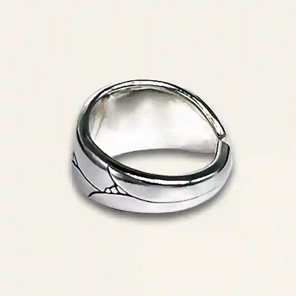 Unique spoon ring made from real vintage cutlery