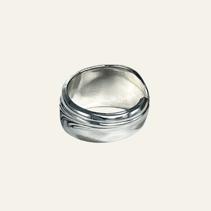 Vintage Blossom Spoon Ring